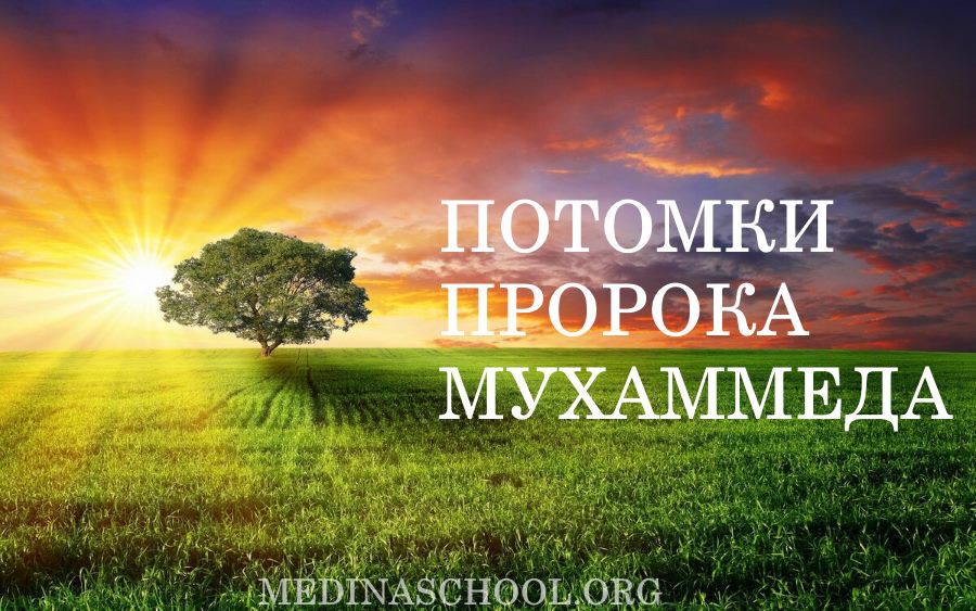 Потомки пророка Мухаммеда